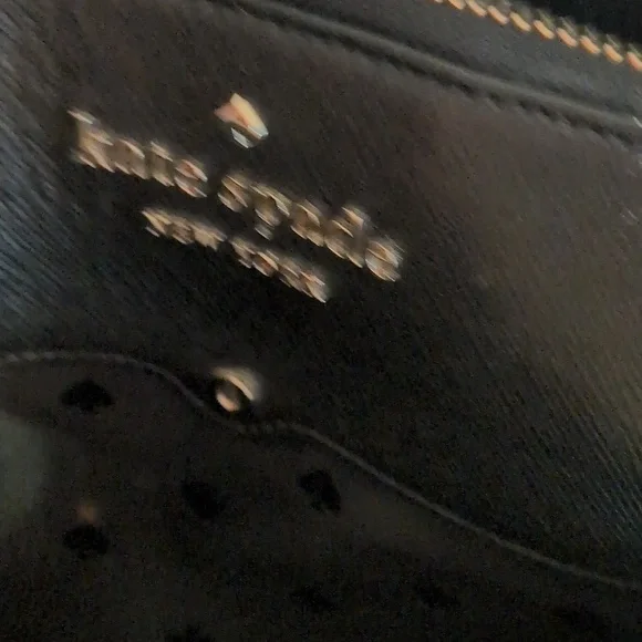 KATE SPADE Black Saffiano Crossbody Bag New - Picture 6 of 9